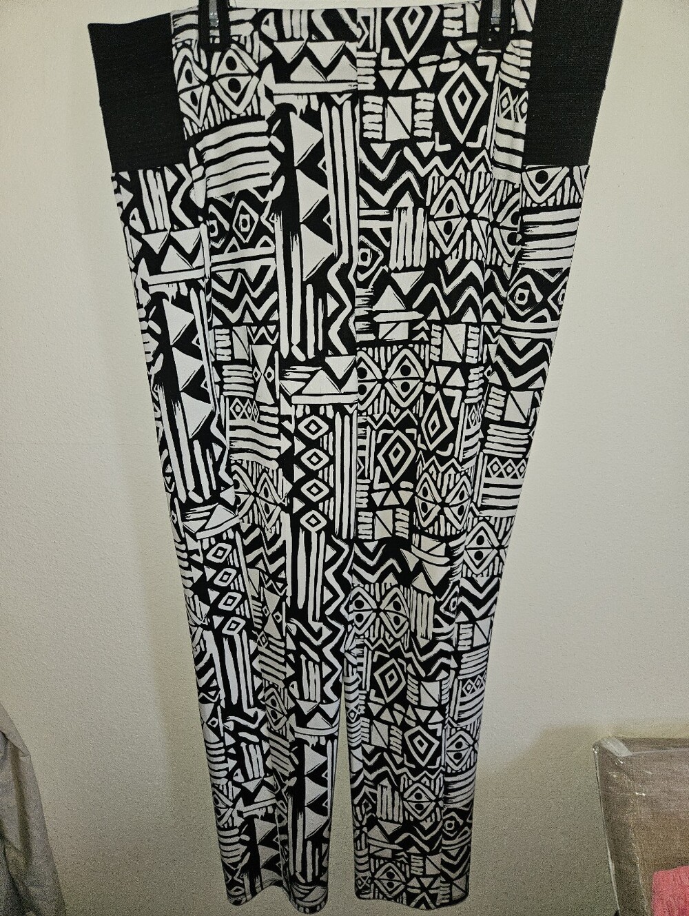 K. Jordan Womans Black And White Pants Size 3x